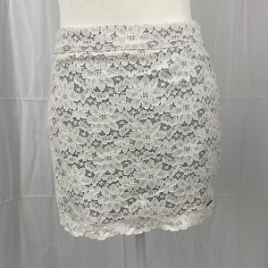 Abercrombie & Fitch Lace Mini-skirt